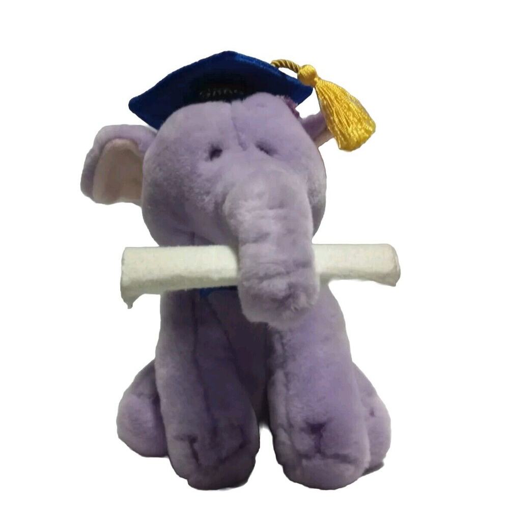 DISNEY STORE - WINNIE THE POOH - HEFFALUMP LUMPY CLASS OF 2006 - 10" TALL PLUSH